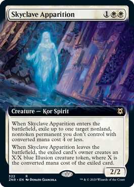 Skyclave Apparition Zendikar Rising Bordless